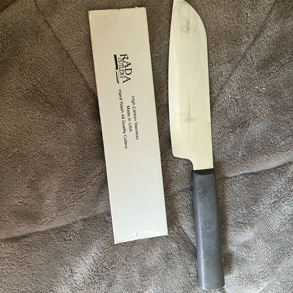 Rada Cutlery High Carbon Made USA CHEFS KNIFE Quality
